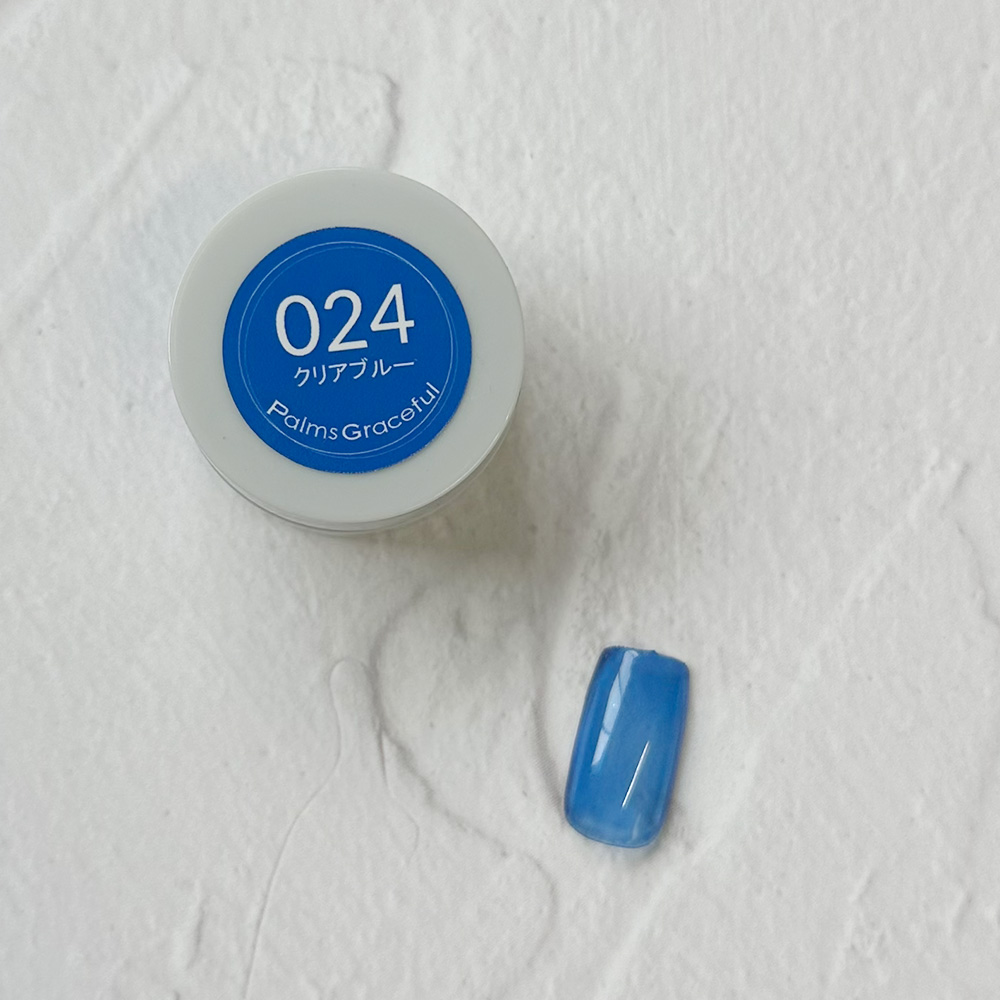 Palms Graceful カラージェル 3g 024 クリアブルー