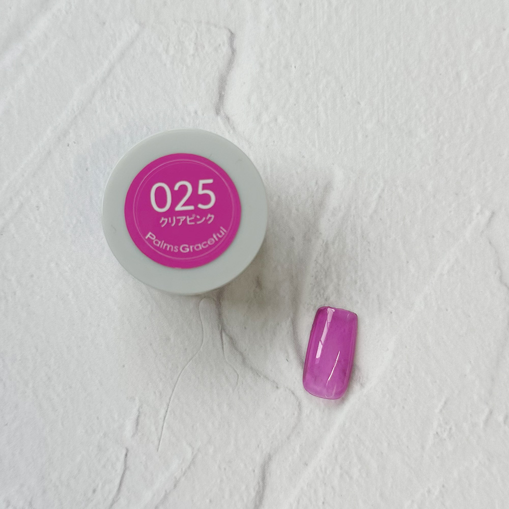 Palms Graceful カラージェル 3g 025 クリアピンク
