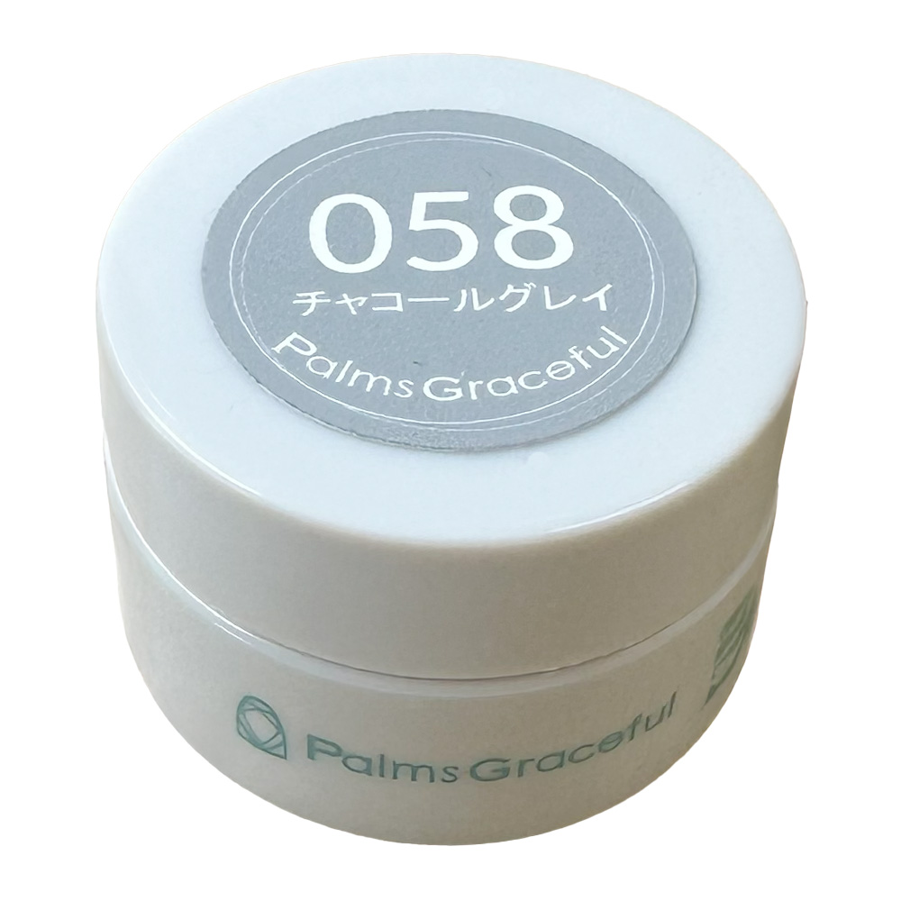 Palms Graceful カラージェル 3g 058 チャコールグレイ
