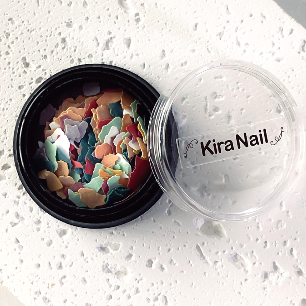 KiraNail ニュアンスくすみカラー フレーク 1g FL-NKU-01