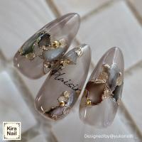 KiraNail ニュアンスくすみカラー フレーク 1g FL-NKU-01