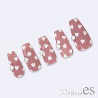 ツメキラes メグハート ホワイト ES-MGN-012