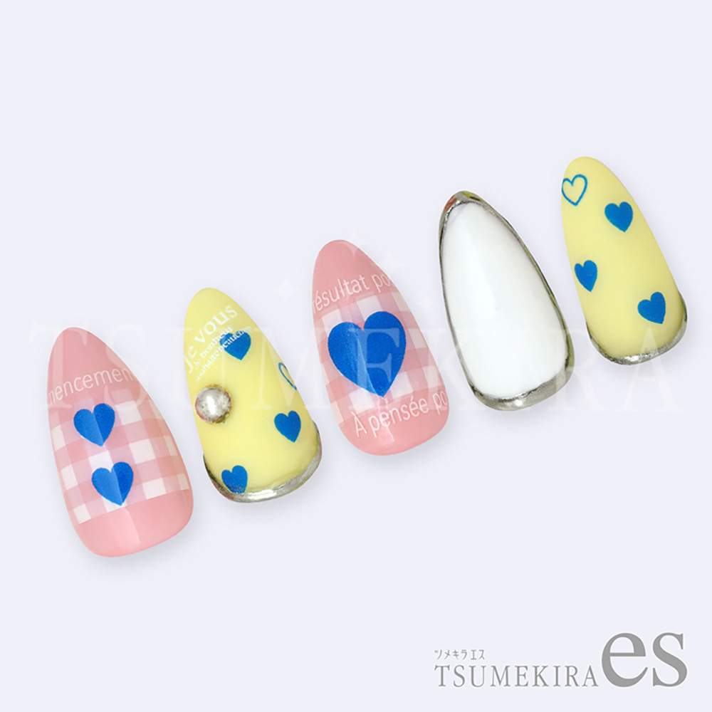 ツメキラes カラーハート ブルー ES-CHT-002