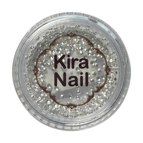 KiraNail 半球型くりぬきスタッズ 1.2mm シルバー 500P ST-5SI-12