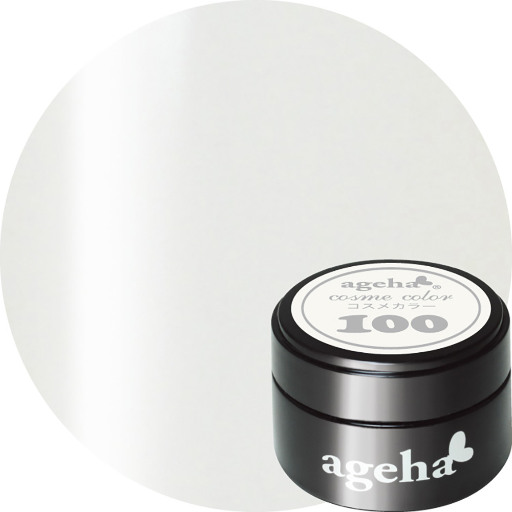 ageha コスメカラー 7.5g 100 ピュアホワイト
