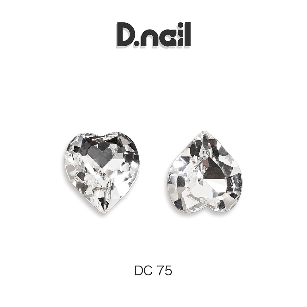D.nail デコレーションストーン DC-75 2P 9×8mm  #38404