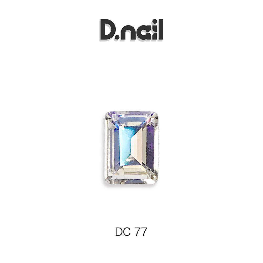 D.nail デコレーションストーン DC-77 6P 8×6mm #38406