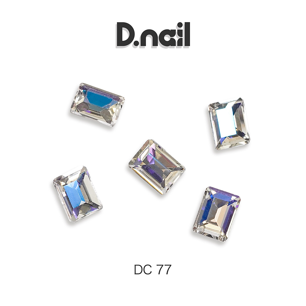 D.nail デコレーションストーン DC-77 6P 8×6mm #38406