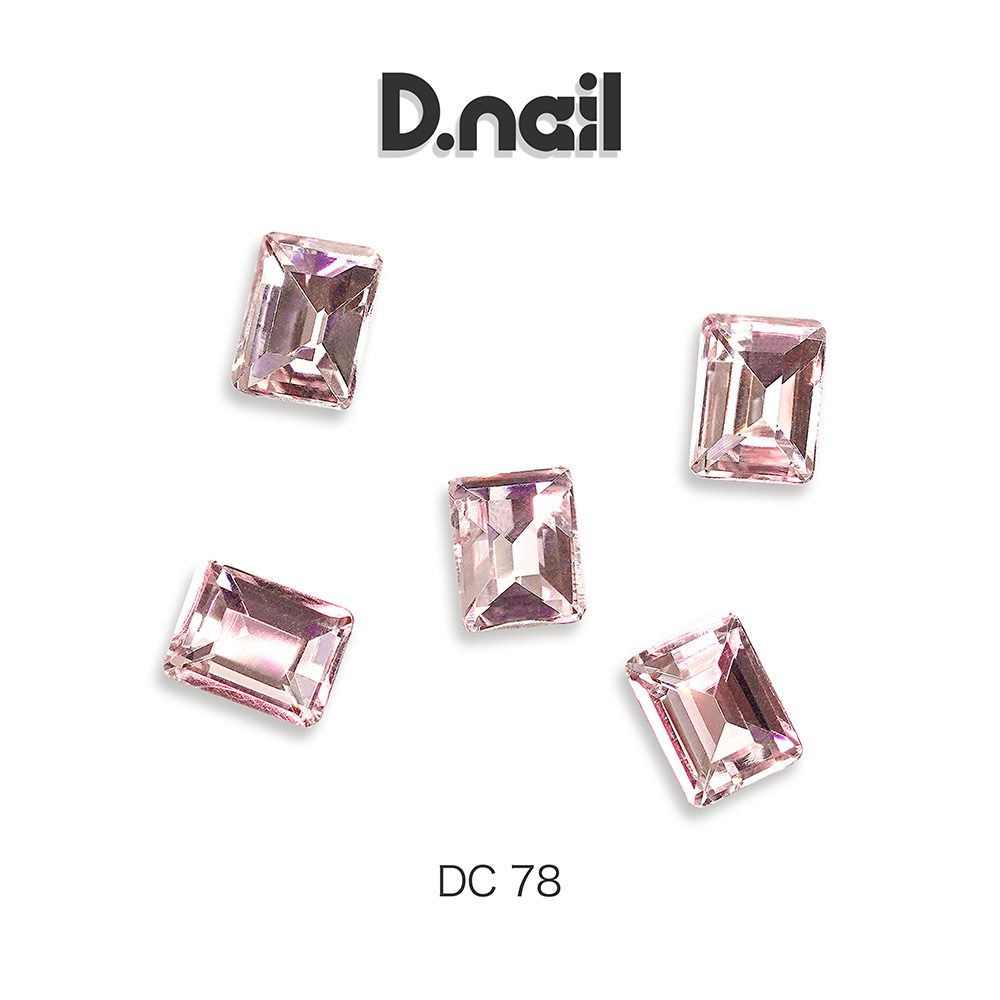 D.nail デコレーションストーン DC-78 6P 8×6mm #38407