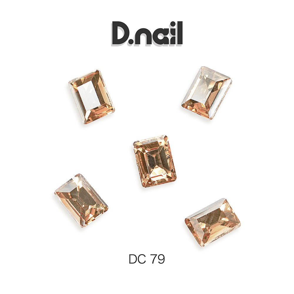 D.nail デコレーションストーン DC-79 6P 8×6mm #38408