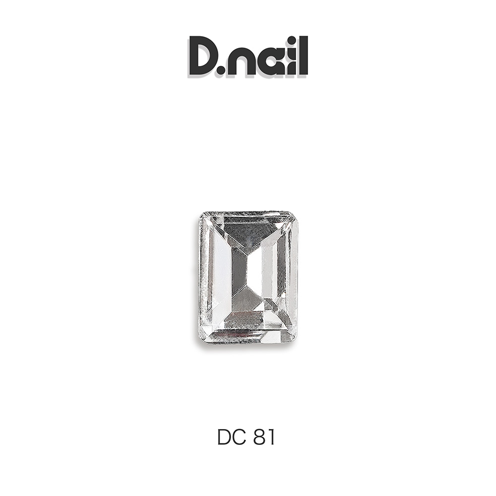 D.nail デコレーションストーン DC-81 6P 8×6mm #38410