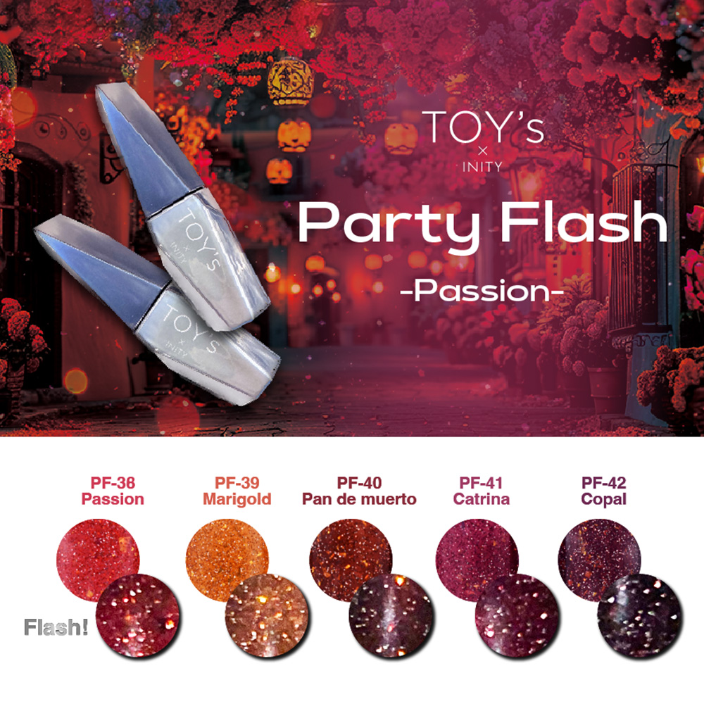 TOY's×INITY パーティーフラッシュ パッション 12ml T-PF38 パッション