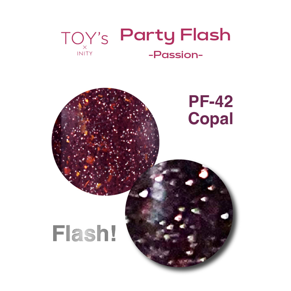 TOY's×INITY パーティーフラッシュ パッション 12ml T-PF42 コパル