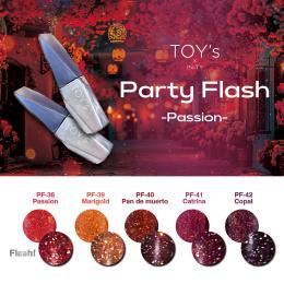 TOY's×INITY パーティーフラッシュ パッション 12ml T-PFST5P 5色セット