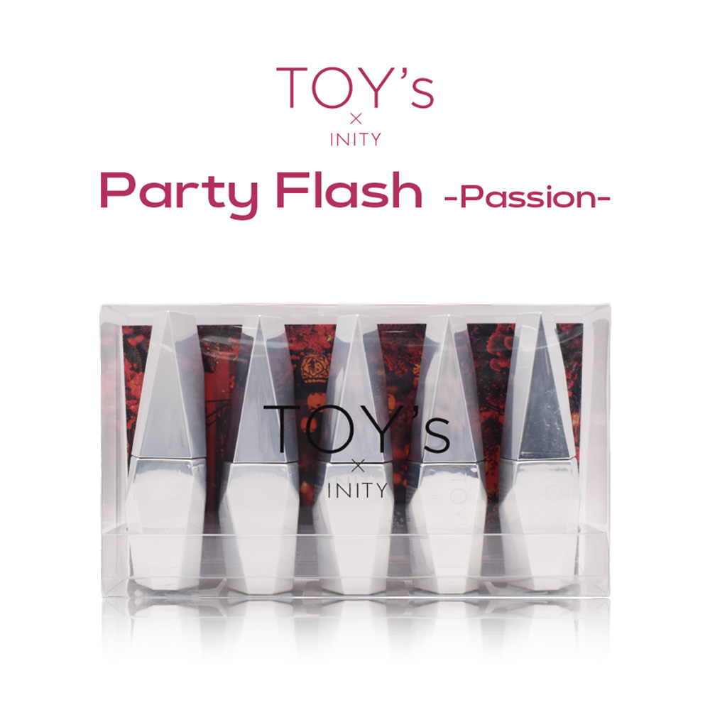 TOY's×INITY パーティーフラッシュ パッション 12ml T-PFST5P 5色セット