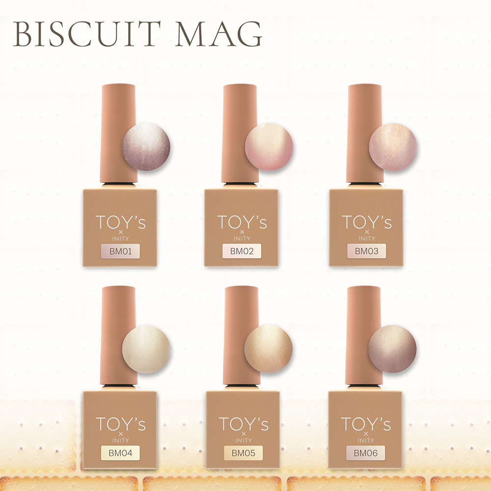 TOY's×INITY ビスケットマグ 7ml 6色セット T-BMST