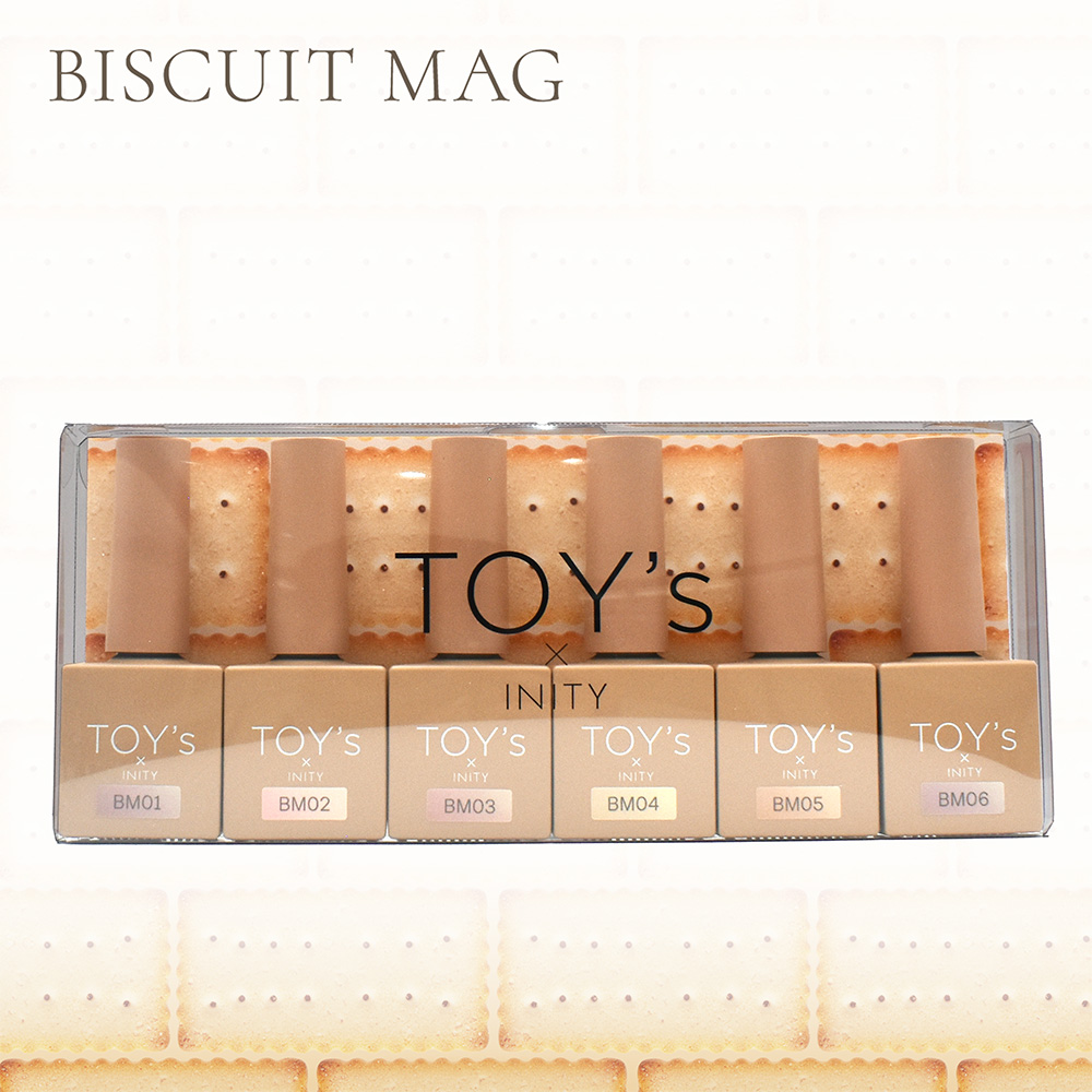 TOY's×INITY ビスケットマグ 7ml 6色セット T-BMST