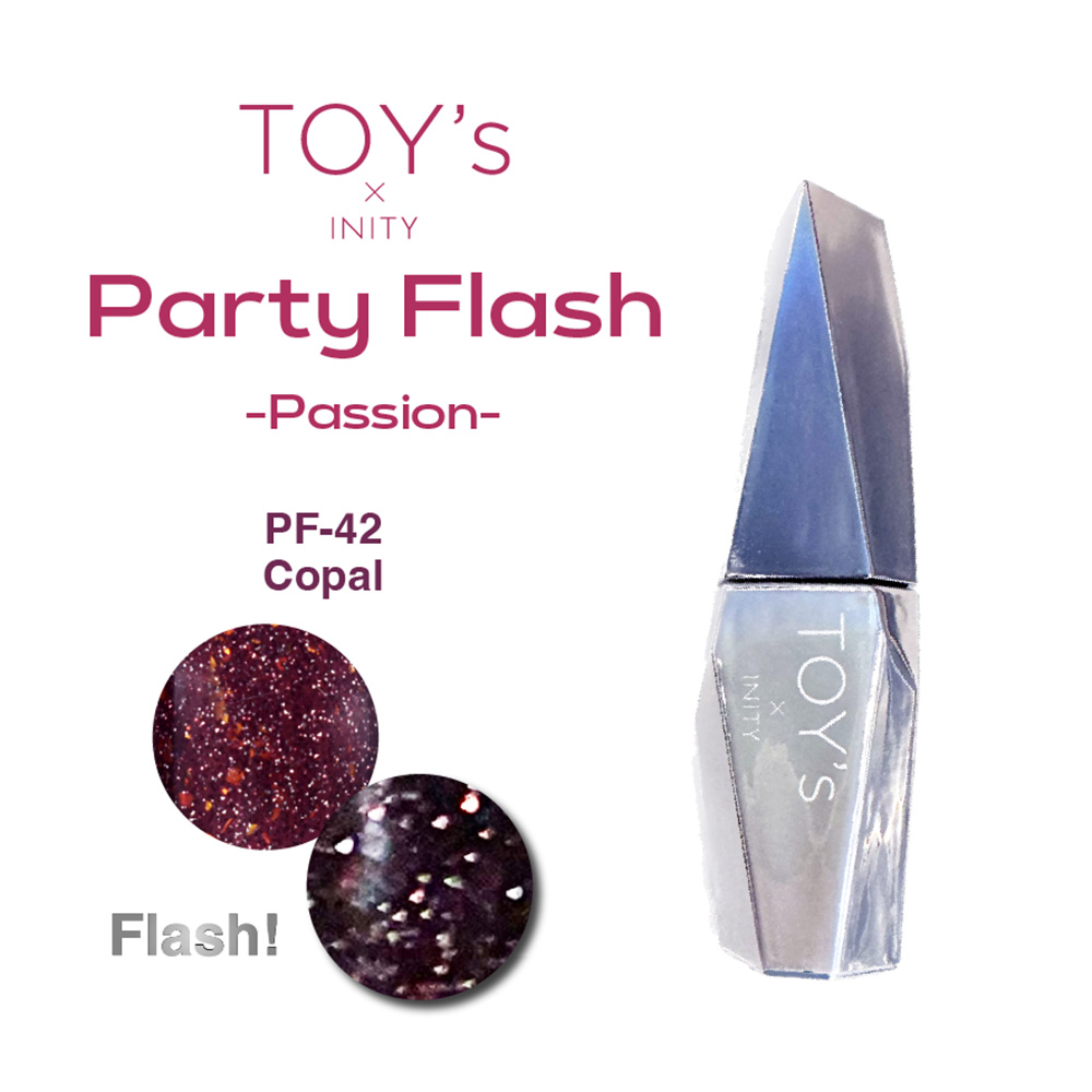 TOY's×INITY パーティーフラッシュ パッション 12ml T-PF42 コパル