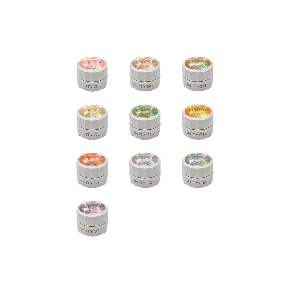 アイニティ ハイエンドカラー オリオン2ndコレクションセット INS-OO2 3g×10色