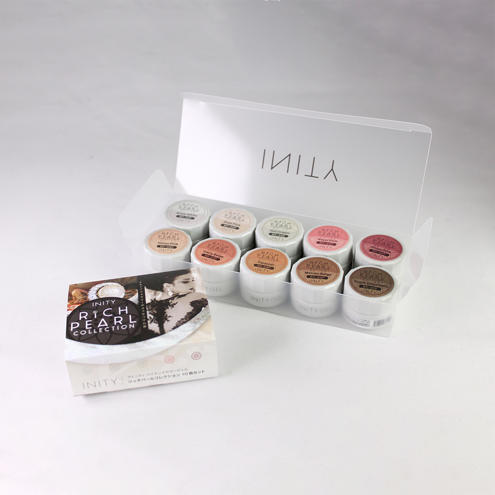 アイニティ ハイエンドカラー リッチパールコレクションセット INS-RP 3g×10色