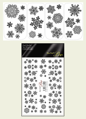 写ネイルPRO 天空の花 漆黒の羽根 TH-002