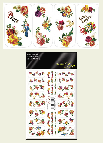 写ネイルPRO 夢見るコサージュ レッド YC-002