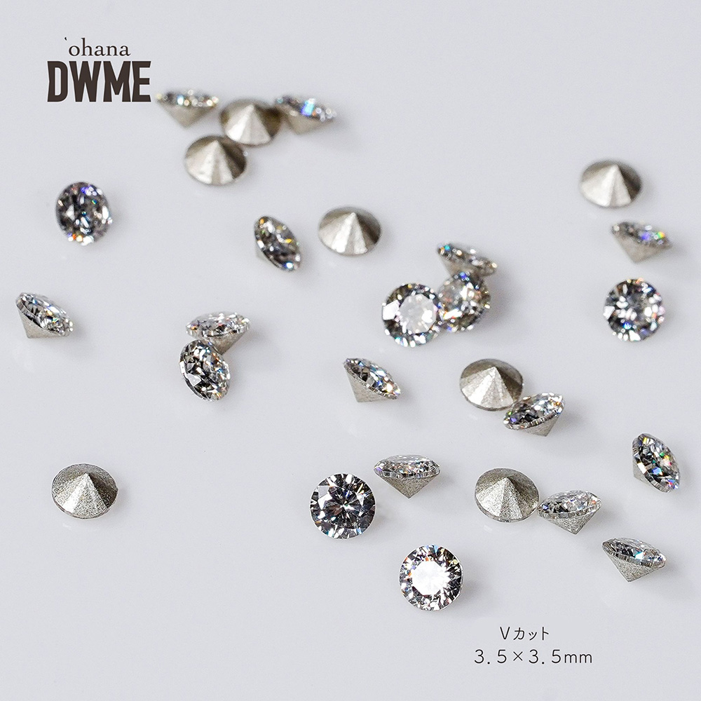 ‘ohana×DWME エクラ Vカット 100P 3.5×3.5mm #38486