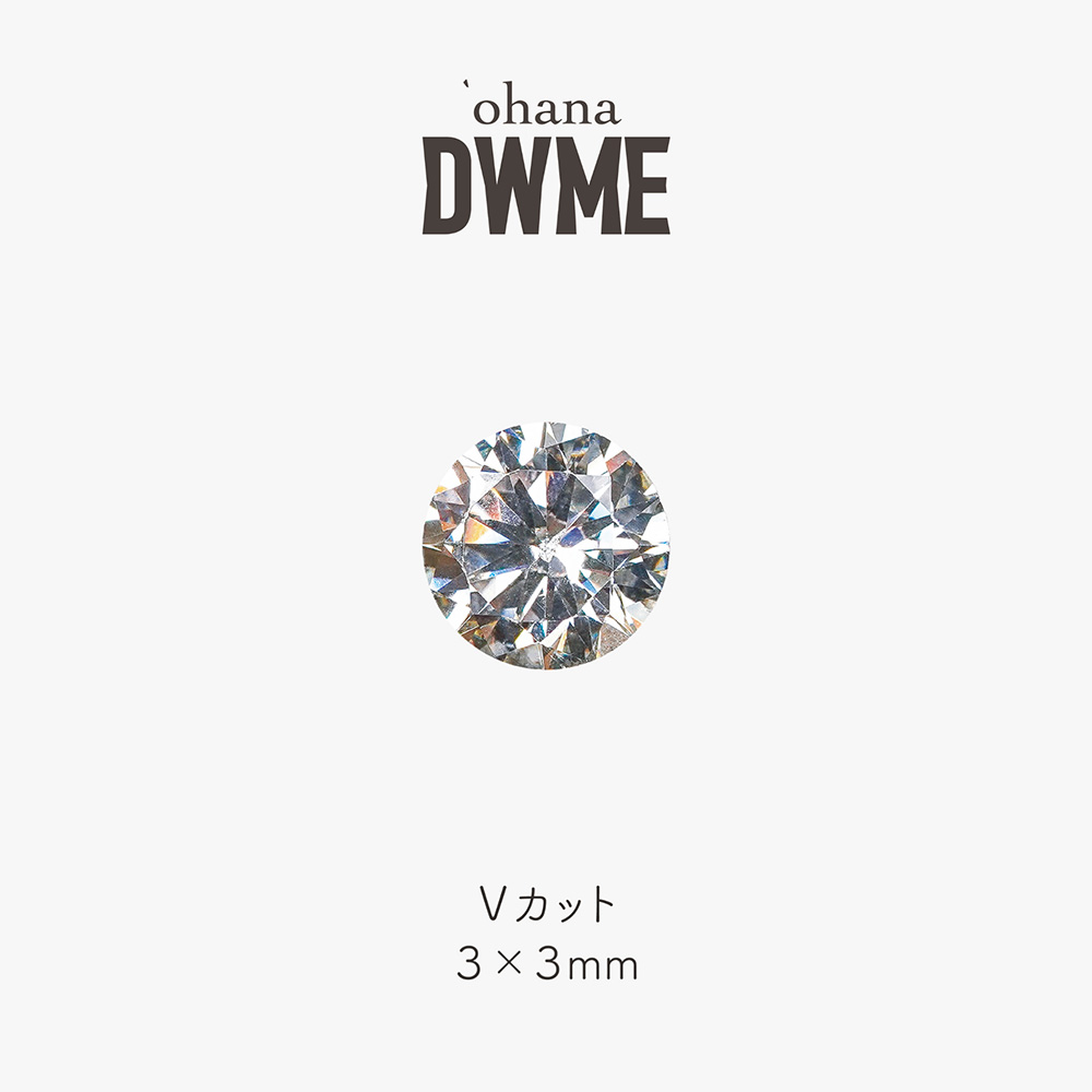 ‘ohana×DWME エクラ Vカット 100P 3×3mm #38487
