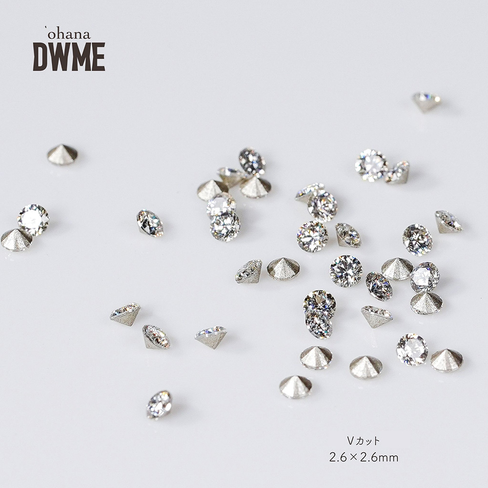 ‘ohana×DWME エクラ Vカット 100P 2.6×2.6mm #38488