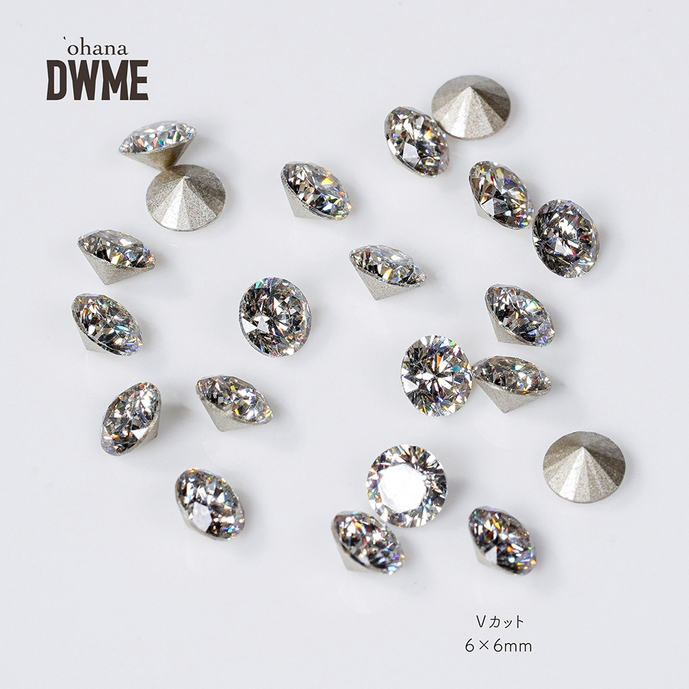 ‘ohana×DWME エクラ Vカット 30P 6×6mm #38489