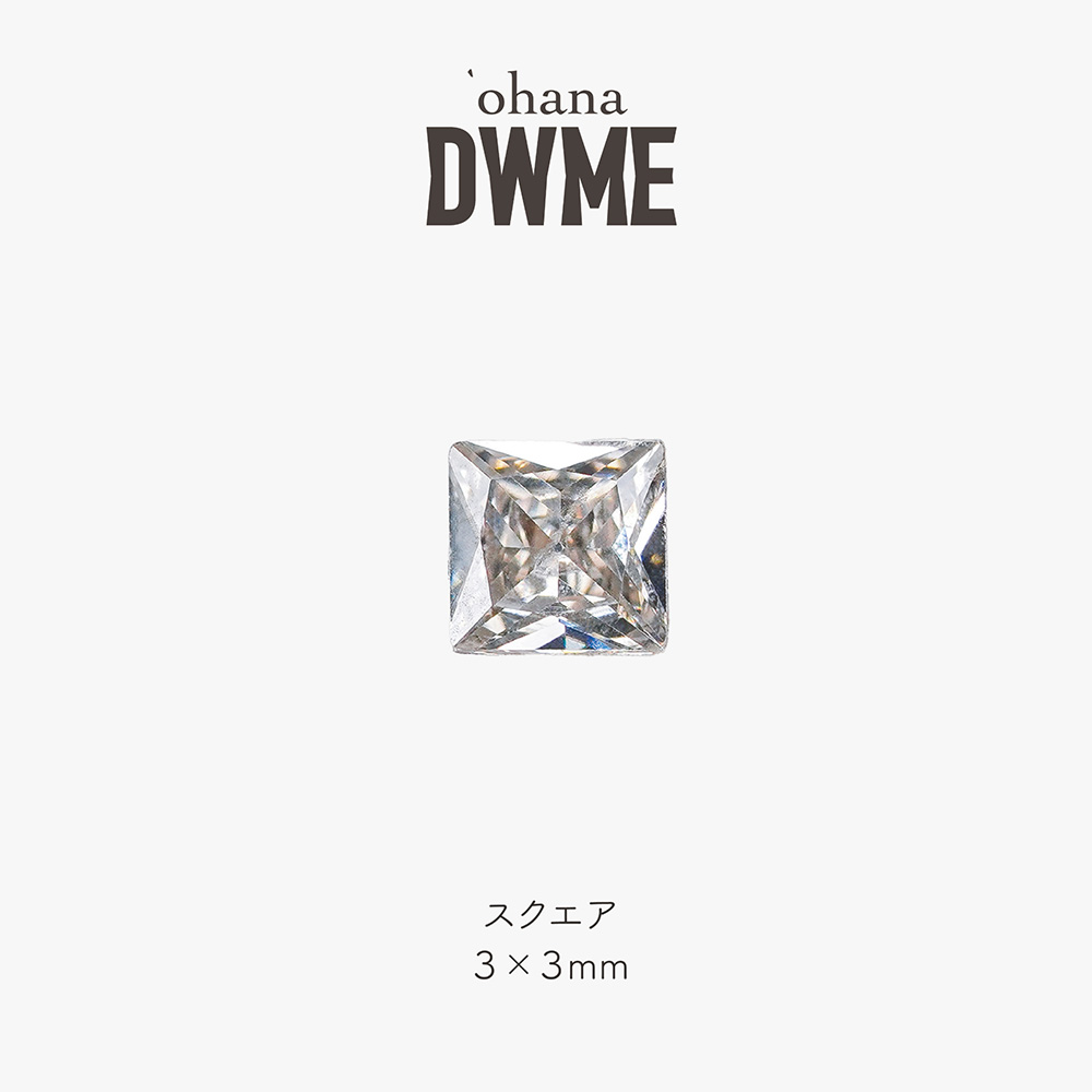 ‘ohana×DWME エクラ スクエア 100P 3×3mm #38492