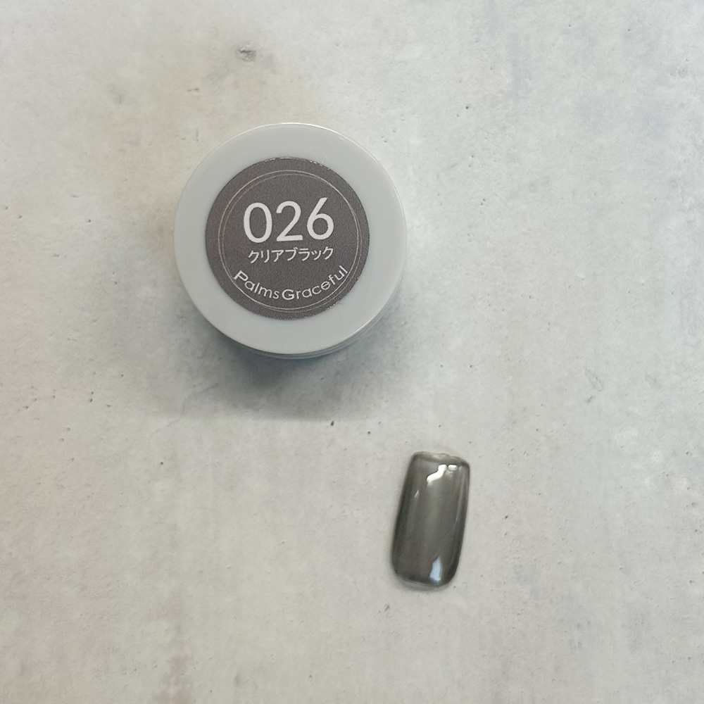 Palms Graceful カラージェル 3g 026 クリアブラック