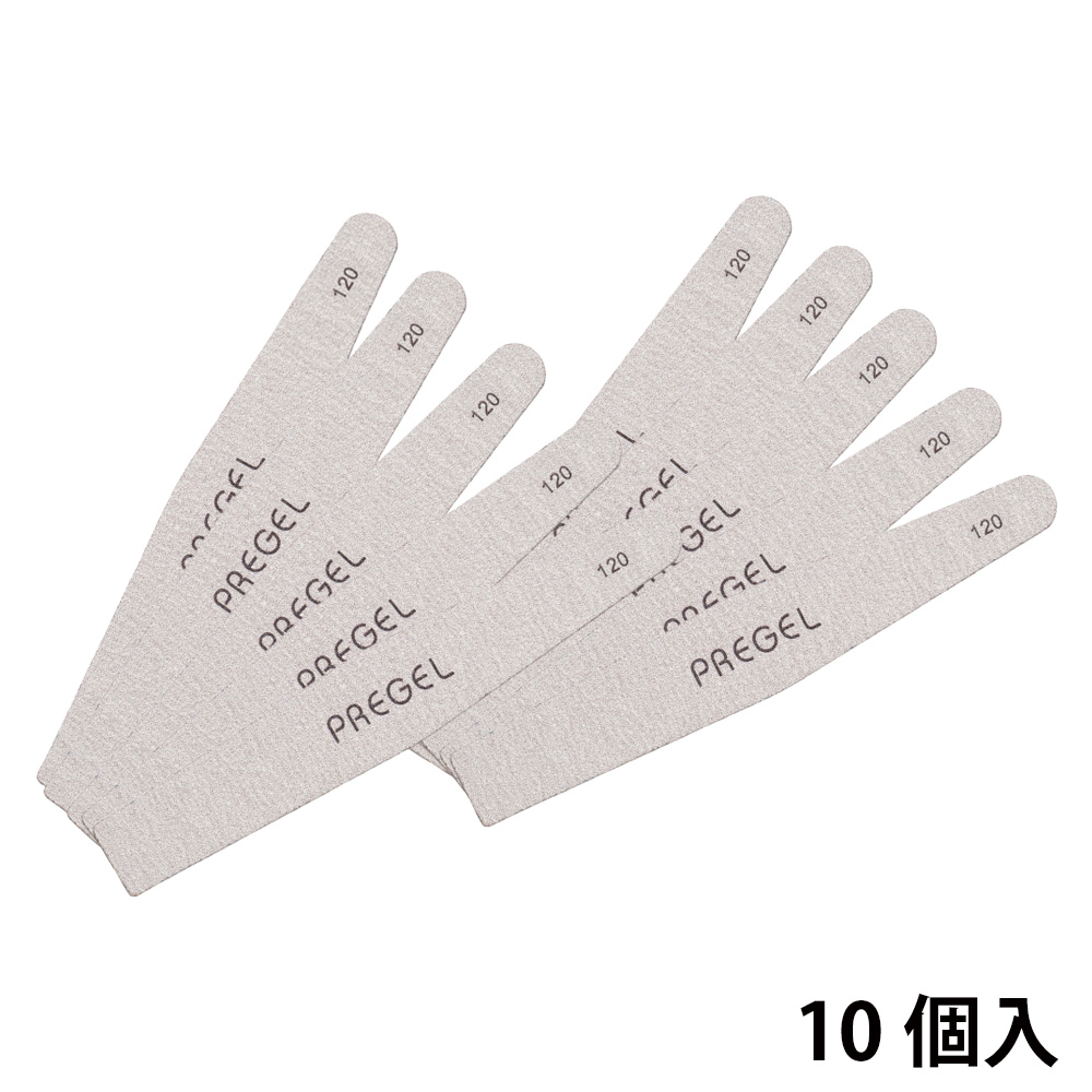 PREGEL ゼブラファイル ダイヤ型 120G 10本セット PG-FILE-D12010