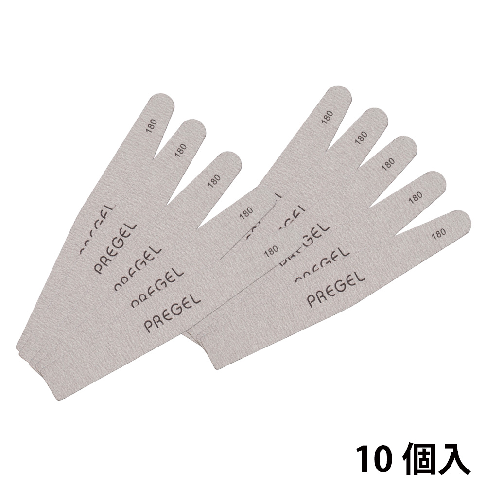 PREGEL ゼブラファイル ダイヤ型 180G 10本セット PG-FILE-D18010