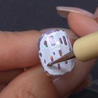 ICE GEL ABLACK レースパンチングジェル 3g S222 ホワイト