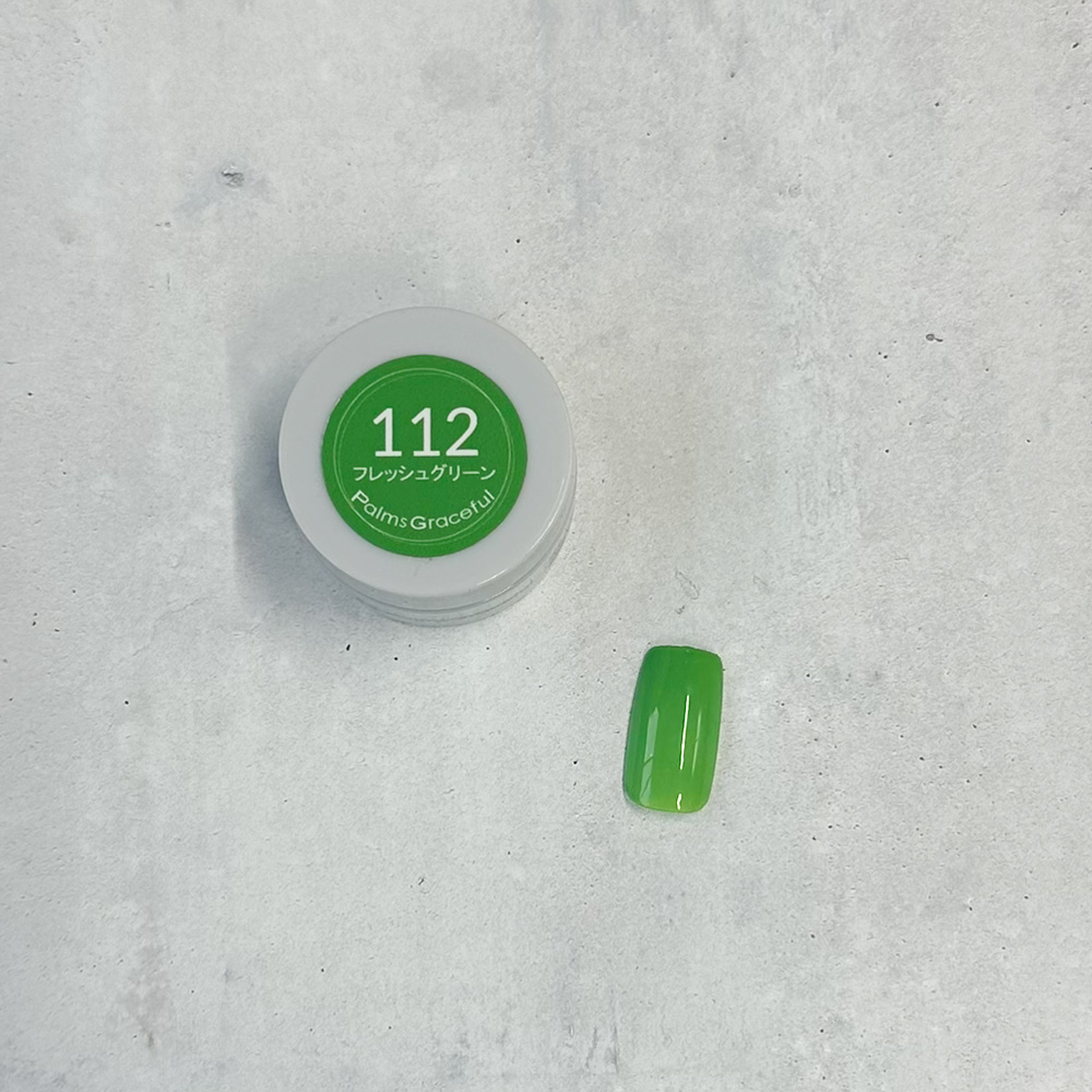 Palms Graceful カラージェル 3g 112 フレッシュグリーン