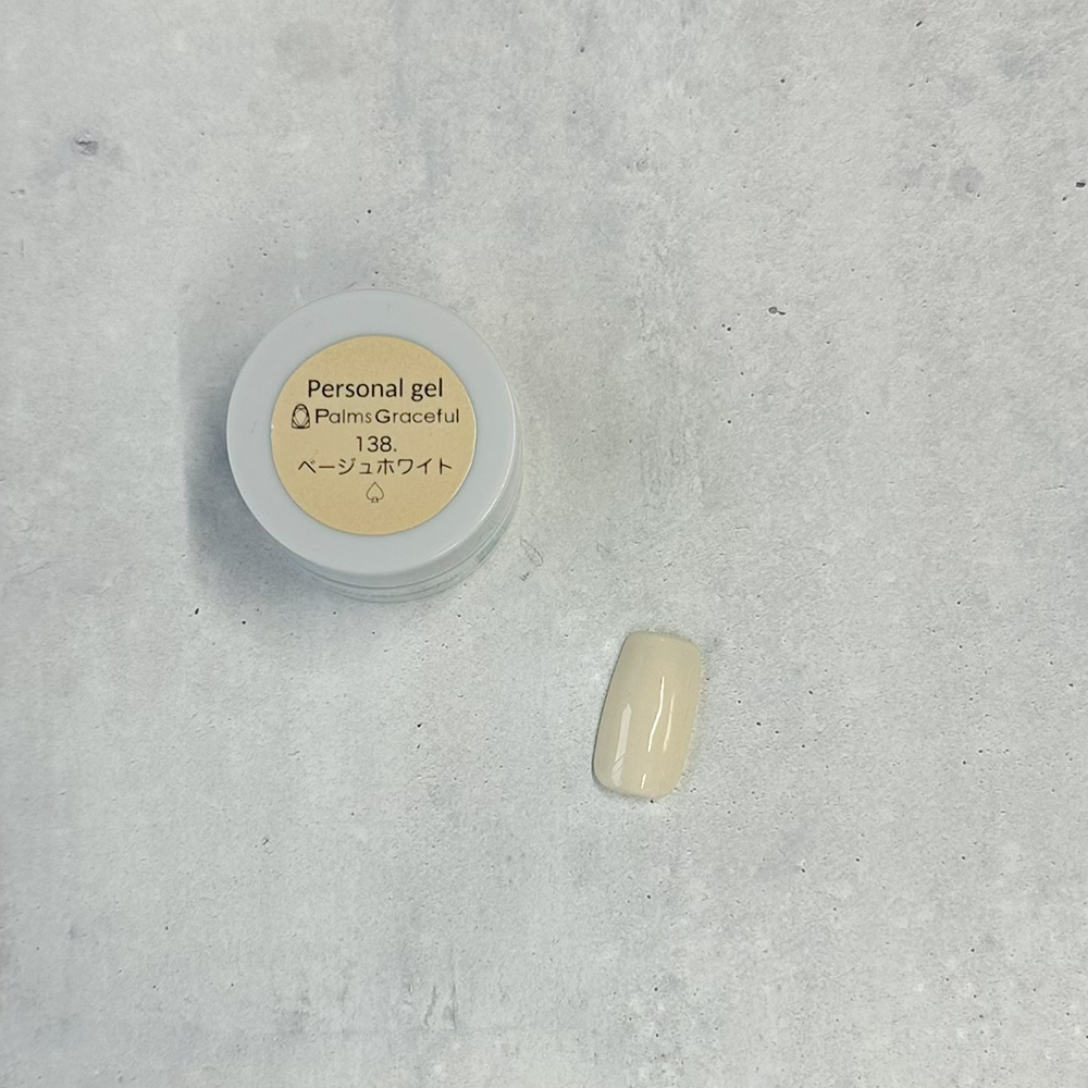 Palms Graceful カラージェル 3g 138 ベージュホワイト