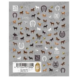 ツメキラes 馬ネイルシール ES-UMA-001