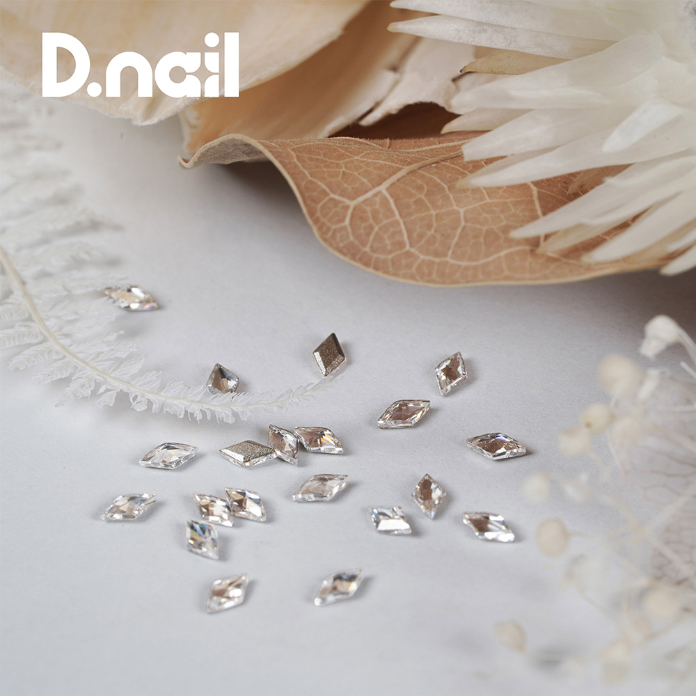 D.nail ダイヤ クリア L 2×3.5mm 50P #8350