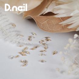D.nail クリスタルダイヤ ライトピーチ S 1.5×3mm 50P #8357