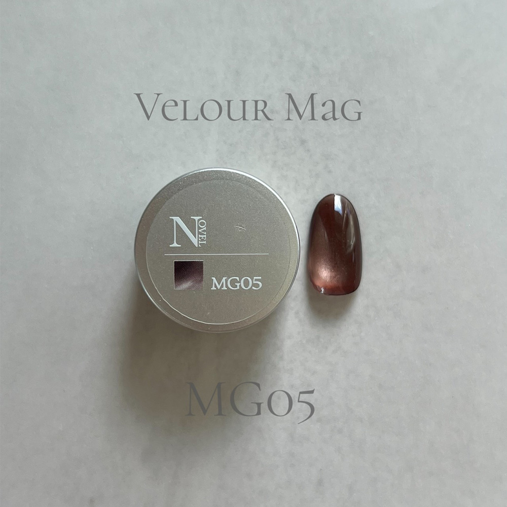 NOVEL ヴェロアマグ 2.5g ダスティーワイン MG05 #1645