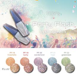 TOY's×INITY パーティーフラッシュ インザガーデン12ml T‐PFST5G 5色セット