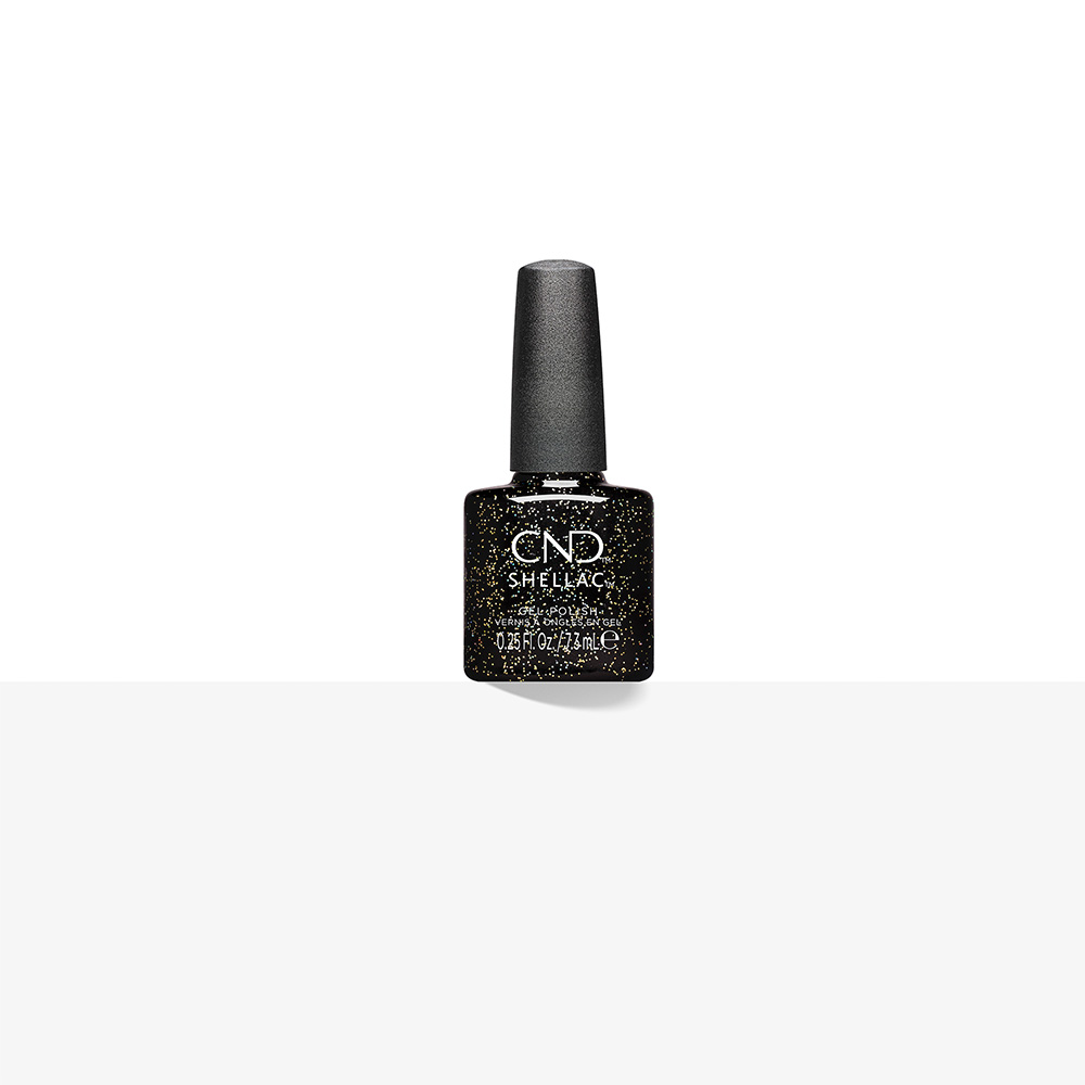 CND シェラック カラーコート 7.3ml 483 オピュレントオニキス