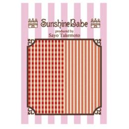 Sunshine Babe ネイルシール シェパードチェック　2mm　レッド
