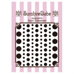 Sunshine Babe ネイルシール ドットMIX ブラック