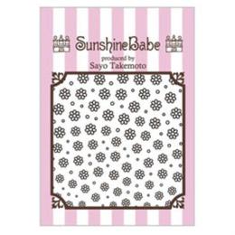 Sunshine Babe ネイルシール フラワー ブラック