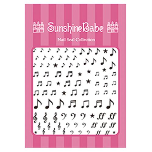 Sunshine Babe ネイルシール ミュージックA