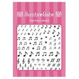 Sunshine Babe ネイルシール ミュージックA
