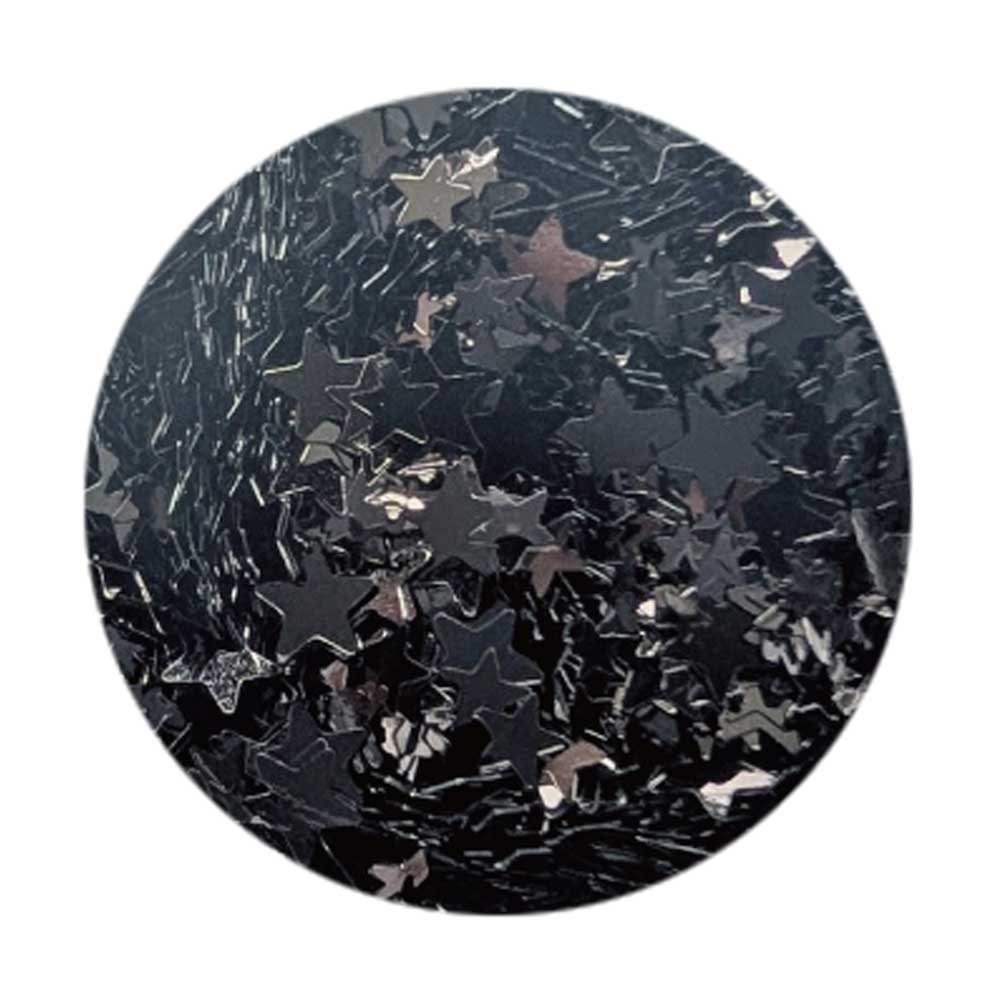 KiraNail ホログラム 星 3種 ミックス ケース入 ブラック PA-HOS-MIB