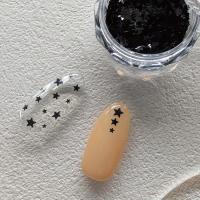 KiraNail ホログラム 星 3種 ミックス ケース入 ブラック PA-HOS-MIB